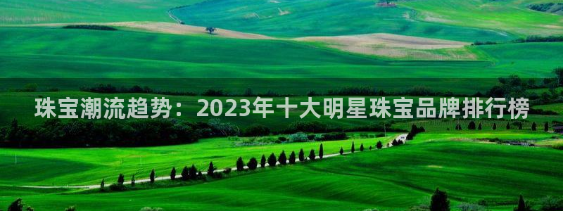 娱乐界的新航母：珠宝潮流趋势：2023年十大明星珠宝品牌排行